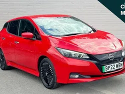 Red Used 2022 Nissan Leaf N-Connecta Hatchback | £10,890 (Fair price)