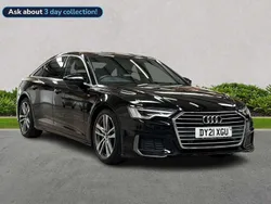 Black Used 2021 Audi A6 S-Line Sedan | £25,579 (Good price)