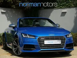 Blue Used 2017 Audi TT Roadster Design Cabriolet | £24,995 (Fair price)