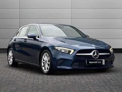 Blue Used 2019 Mercedes A200 Executive Hatchback | £16,490 (Fair price)