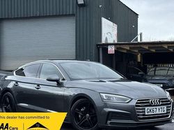 Grey Used 2017 Audi A5 Sportback S-Line Hatchback | £14,490 (Fair price)