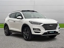 White Used 2018 Hyundai Tucson Premium SE SUV | £17,490 (A bit pricey)