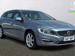 Blue Used 2017 Volvo V60 SE Lux Estate | £11,799 (Good price)