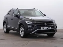 Black Used 2024 VW T-Roc Style SUV | £23,502 (Fair price)
