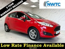 Red Used 2013 Ford Fiesta Zetec Hatchback | £3,895 (Good price)