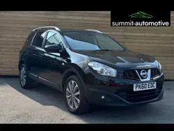Black Used 2010 Nissan Qashqai +2 Tekna SUV | £4,290 (Fair price)