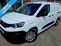 White Used 2021 Peugeot Partner MPV | £11,994 (A bit pricey)