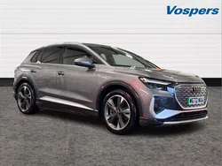 Grey Used 2022 Audi Q4 e-tron S-Line SUV | £26,600 (Good price)