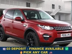 Red Used 2018 Land Rover Discovery Sport HSE SUV | £15,399 (Good price)