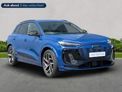 Blue Used 2025 Audi Q6 e-tron Advanced SUV | £62,116 (Fair price)