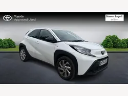 White Used 2024 Toyota Aygo PURE Hatchback | £15,912 (Fair price)