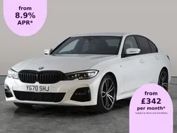 White Used 2020 BMW 320 M Sport Sedan | £22,527 (Fair price)