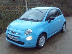 Blue Used 2015 Fiat 500 Pop Hatchback | £3,495 (Good price)