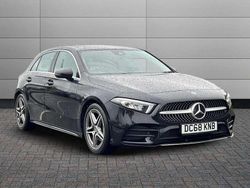 Black Used 2018 Mercedes A200 AMG line Hatchback | £13,595 (Fair price)
