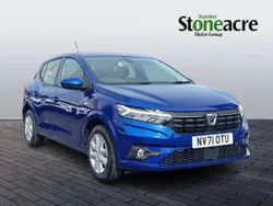 Blue Used 2022 Dacia Sandero Comfort Hatchback | £10,500 (Good price)