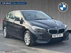 Black Used 2020 BMW 218 Comfort Edition Hatchback | £12,299 (Fair price)