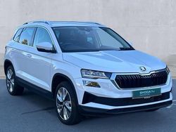 Moon white metallic Used 2024 Skoda Karoq SE L SUV | £22,450 (Fair price)