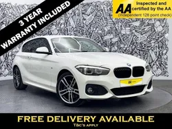 White Used 2018 BMW 120 M Sport Hatchback | £14,295 (Fair price)