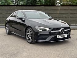 Black Used 2021 Mercedes CLA180 AMG line Sedan | £22,995 (A bit pricey)
