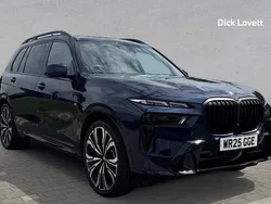 Blue Used 2025 BMW X7 M Sport SUV | £84,990 (Expensive)