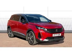 Red Used 2021 Peugeot 5008 GTi MPV | £20,087 (Fair price)