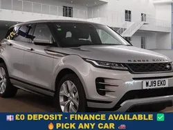 Silver Used 2019 Land Rover Range Rover evoque R-Dynamic SUV | £17,549 (Good price)