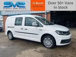 White Used 2019 VW Caddy Maxi MPV | £16,794 (Expensive)