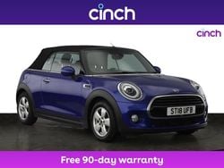 Blue Used 2018 Mini Cooper Cabriolet Cabriolet | £10,989 (Good price)
