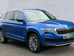 Race blue metallic Used 2024 Skoda Kodiaq SE L Executive SUV | £30,150 (Fair price)