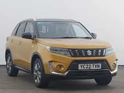 Yellow Used 2022 Suzuki Vitara SZ-T SUV | £17,498 (Fair price)