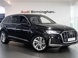 Black Used 2023 Audi Q7 S-Line SUV | £38,500 (Fair price)