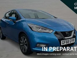 Blue Used 2019 Nissan Micra Acenta Limited Edition Hatchback | £8,195 (Fair price)
