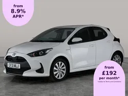 White Used 2021 Toyota Yaris Hybrid Hatchback | £14,237 (Super price)