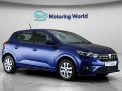 Blue Used 2022 Dacia Sandero Comfort Hatchback | £11,500 (Good price)