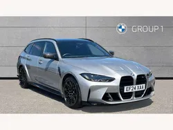Space silver metallic Used 2024 BMW M3 Competition Edition Estate | £77,795 (Fair price)