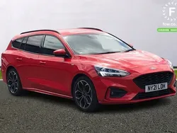 Red Used 2020 Ford Focus ST-Line X Estate | £16,699 (Fair price)