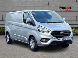 Silver Used 2023 Ford Transit Custom Limited Van | £18,995 (Fair price)