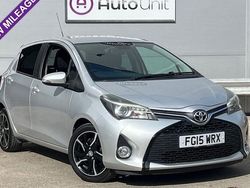 Silver Used 2015 Toyota Yaris Sport Hatchback | £7,490 (Fair price)