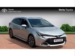 Silver Used 2023 Toyota Corolla Design Estate | £21,741 (Fair price)