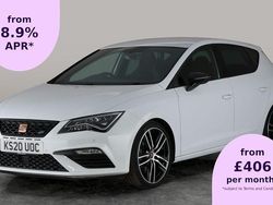 White Used 2020 Cupra Leon Hatchback | £23,067 (Fair price)