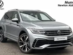 Silver Used 2023 VW Tiguan Allspace R-line SUV | £30,995 (A bit pricey)
