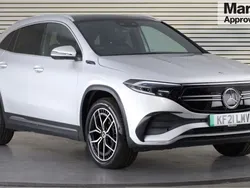 Silver Used 2021 Mercedes EQA250 AMG Line Premium SUV | £22,982 (Fair price)