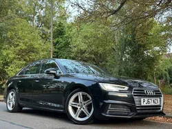 Black Used 2017 Audi A4 S-Line Sedan | £8,995 (A bit pricey)