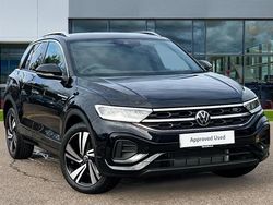 Deep black pearl New 2025 VW T-Roc R-line SUV | £30,989 (Fair price)