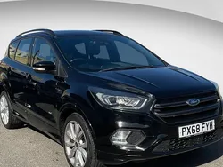 Black Used 2018 Ford Kuga ST-Line X SUV | £12,990 (Fair price)