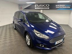 Blue Used 2016 Ford S-MAX Titanium MPV | £9,490 (Fair price)