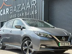 Grey Used 2021 Nissan Leaf Tekna Hatchback | £9,991 (Good price)