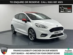 White Used 2018 Ford Fiesta ST-Line X Hatchback | £6,970 (Fair price)