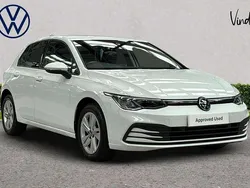 White Used 2021 VW Golf VIII Life Hatchback | £16,603 (Good price)