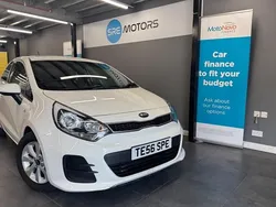 White Used 2017 Kia Rio 2 Hatchback | £4,295